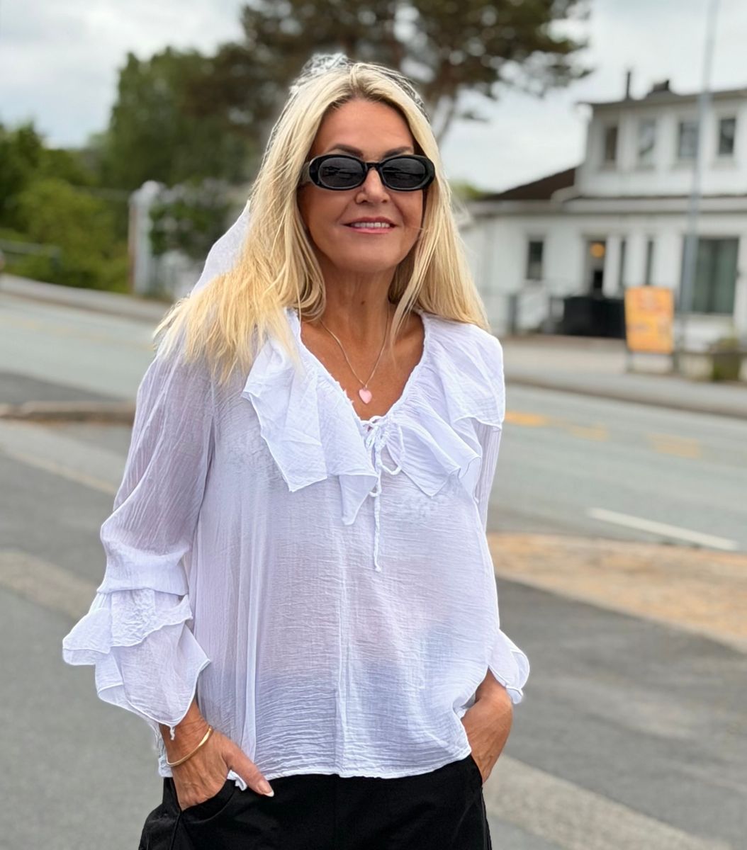 Pompom Blouse Reunion 
