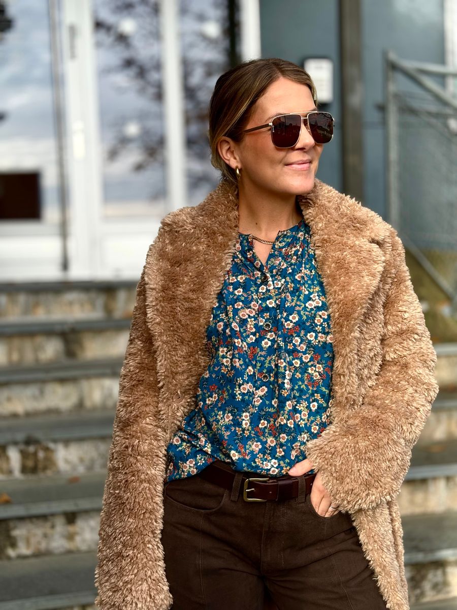 Floral Oversized Blouse
