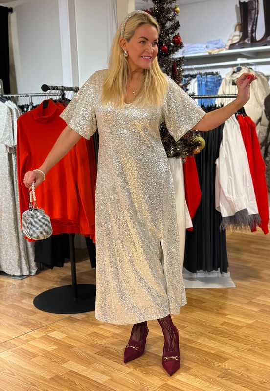 Fauca Sequin Dress Ichi