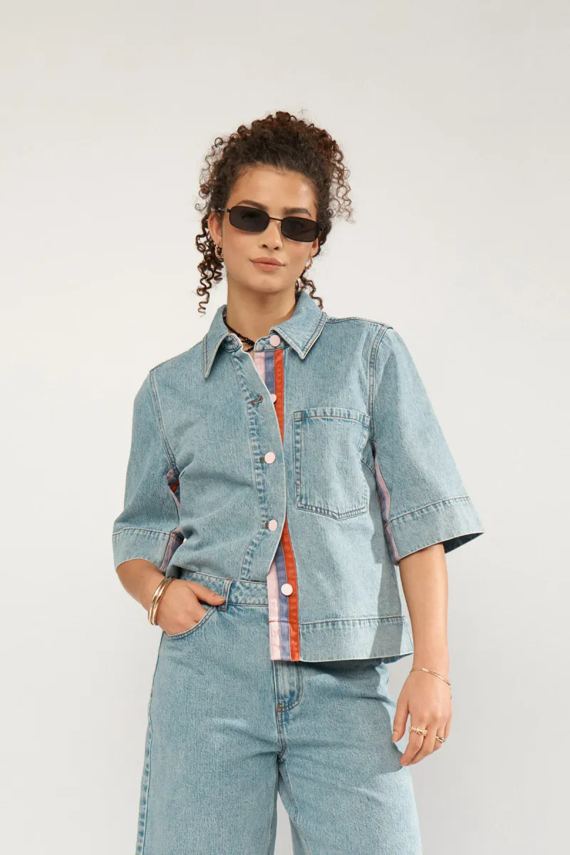 Malaga Denim Shirt Nümph