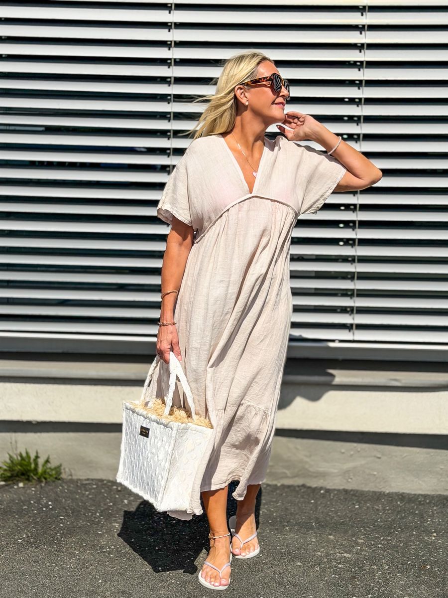 Romantic Linen Dress