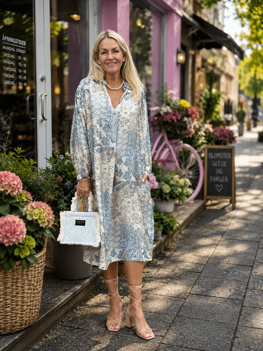 Dusty Rose Dress 