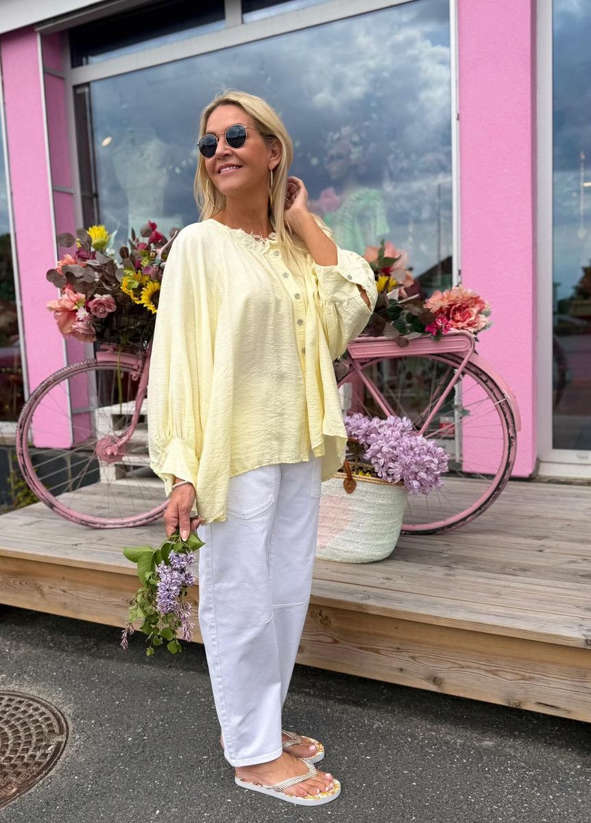 Butter Yellow Blouse