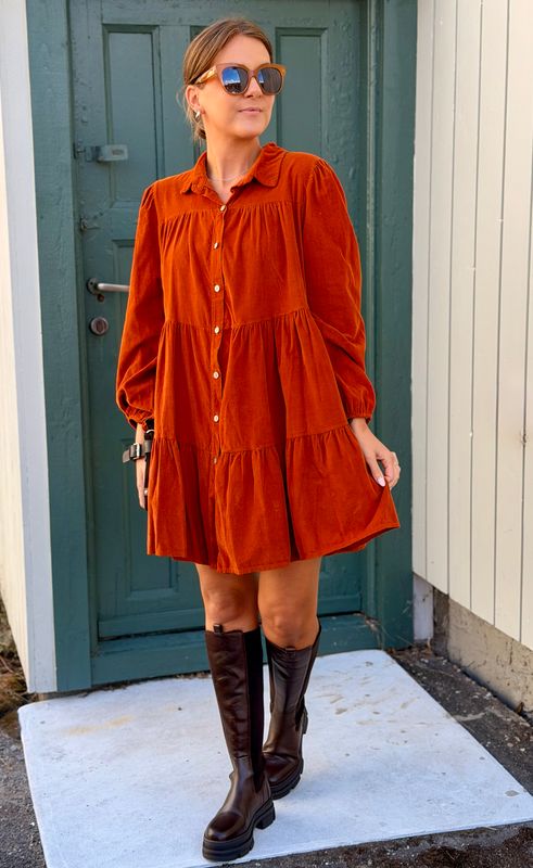 Sella Corduroy Dress