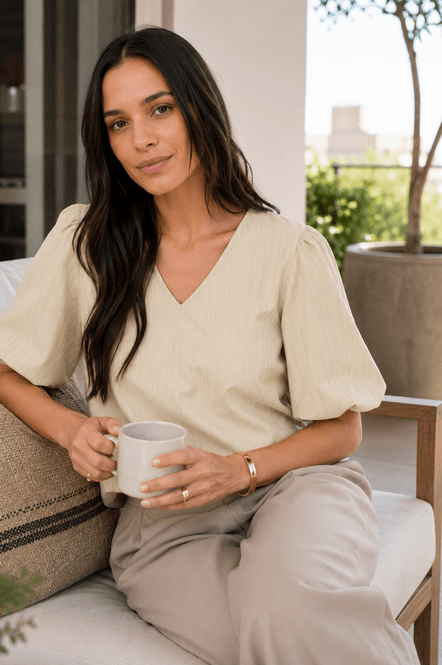 Hovedbilde Josie Blouse Kaffe