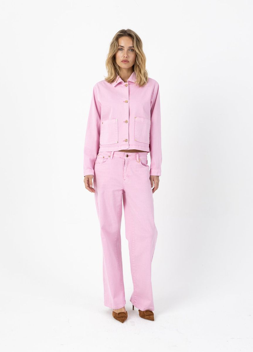 Jacket Pink Denim Coster Copenhagen
