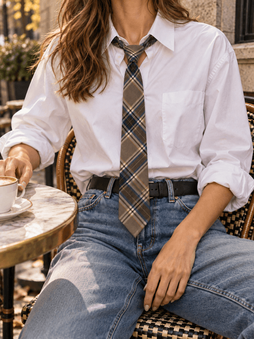 Hovedbilde Brown Check Tie