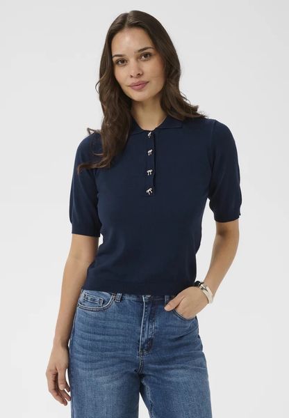 Hovedbilde Lizza Polo Pullover Kaffe