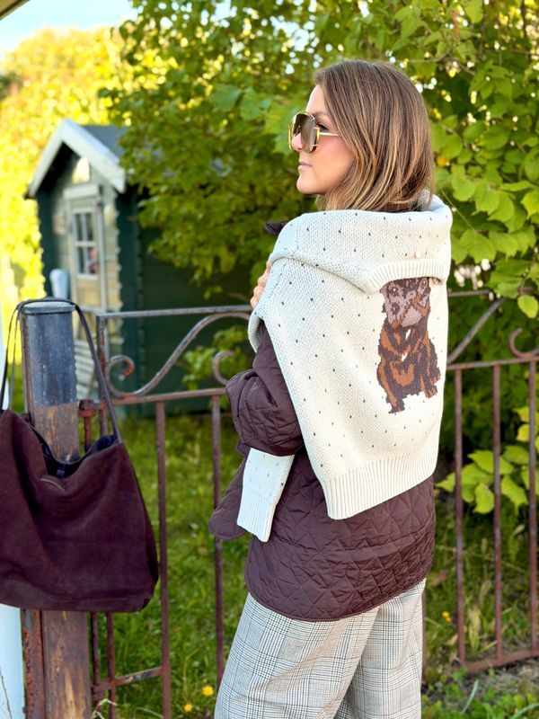  Leila Quilt Jacket Kaffe