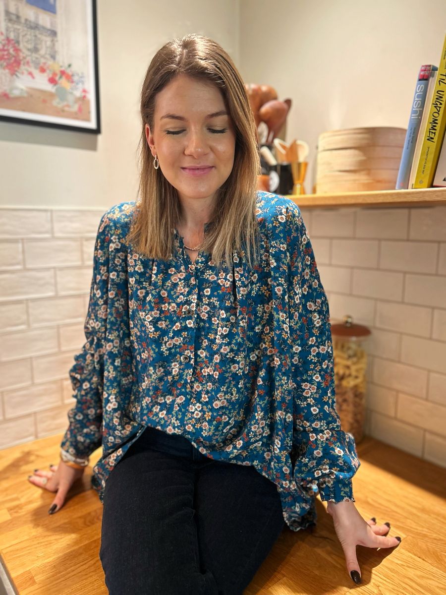 Floral Oversized Blouse