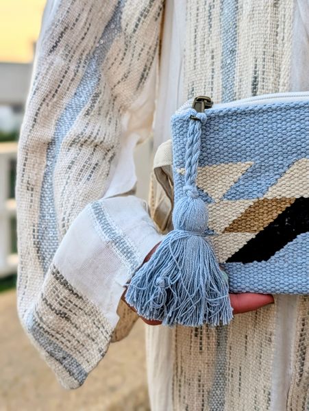 Hovedbilde Blue Cotton Clutch