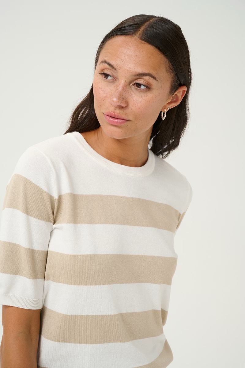 Lizza Striped Knit Kaffe