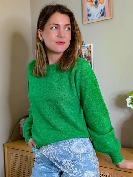 Hovedbilde Rietto Pointelle Pullover Nümph