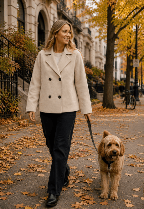 Hovedbilde Saturn Short Jacket Kaffe