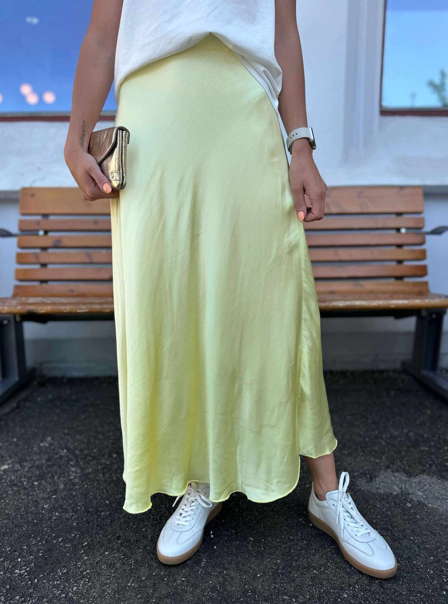 Satin Skirt 