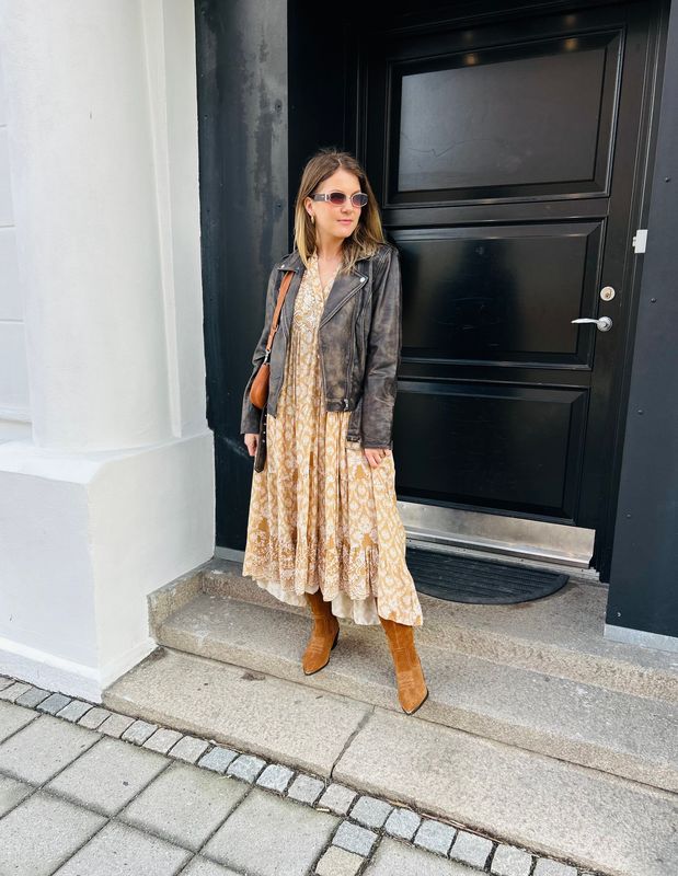 Oia Flower Dress