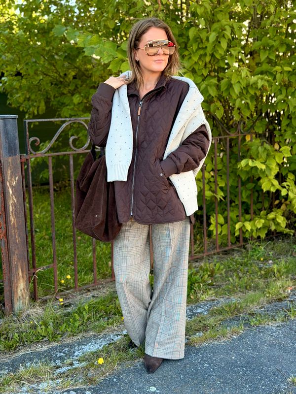  Leila Quilt Jacket Kaffe