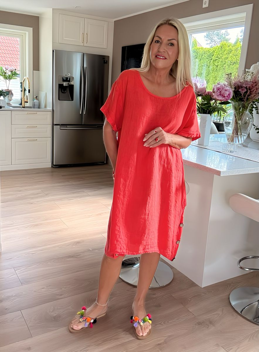 Linda Linen Dress 