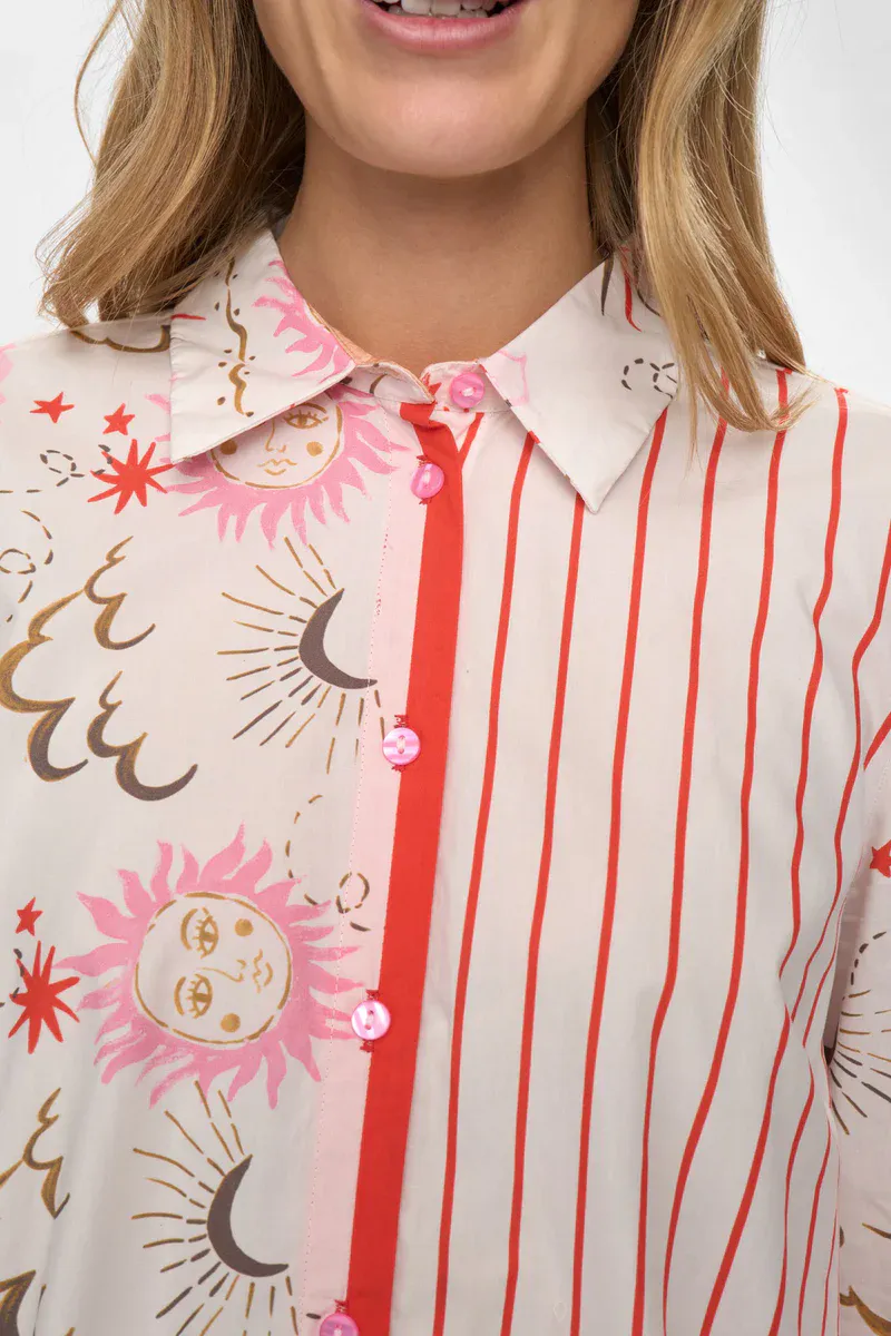 Soleima Mix Shirt Nümph