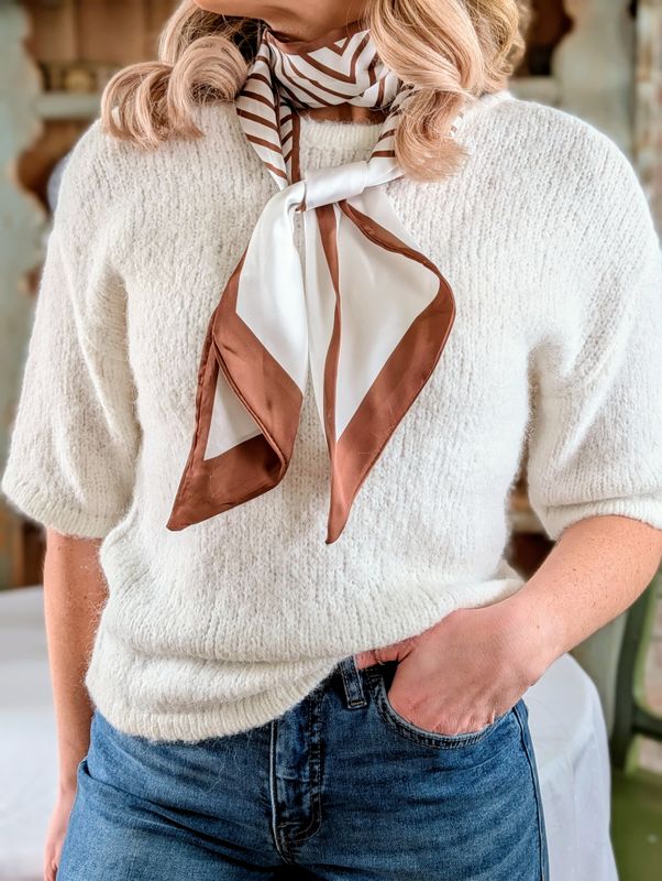 Emilie Strap Pullover Kaffe