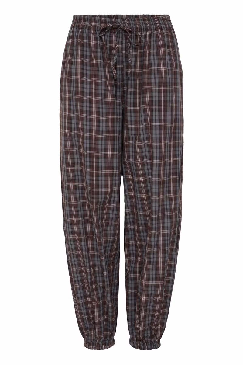 Fanty Check Balloon Pant Ichi