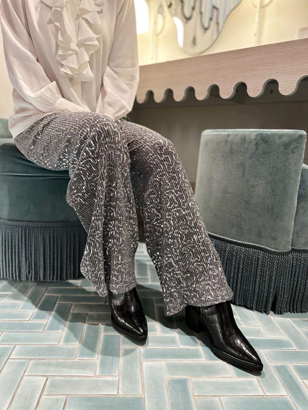 Shiny Sequin Pant