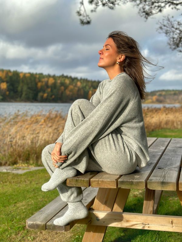 Carma Cashmere Knit Pant