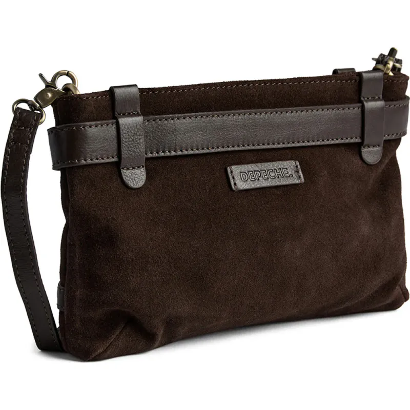 Cool Suede Clutch Depeche