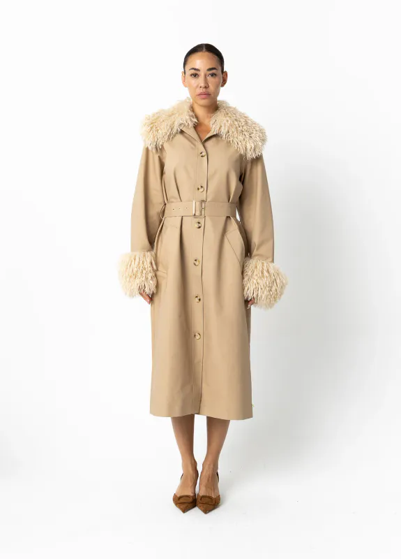 Coat With Fur Coster Copenhagen