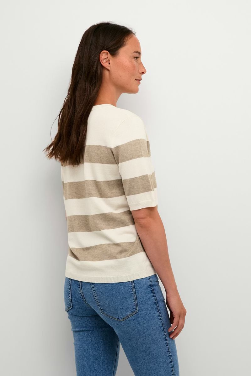 Lizza Striped Knit Kaffe