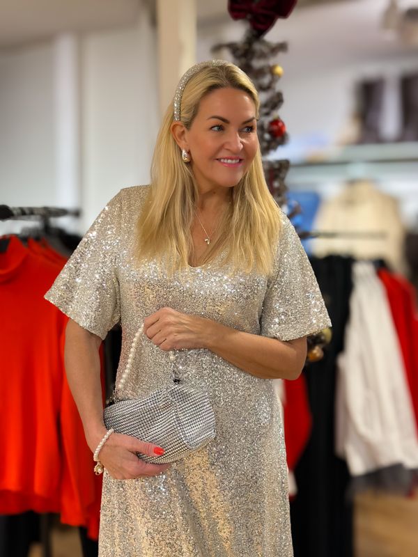 Fauca Sequin Dress Ichi