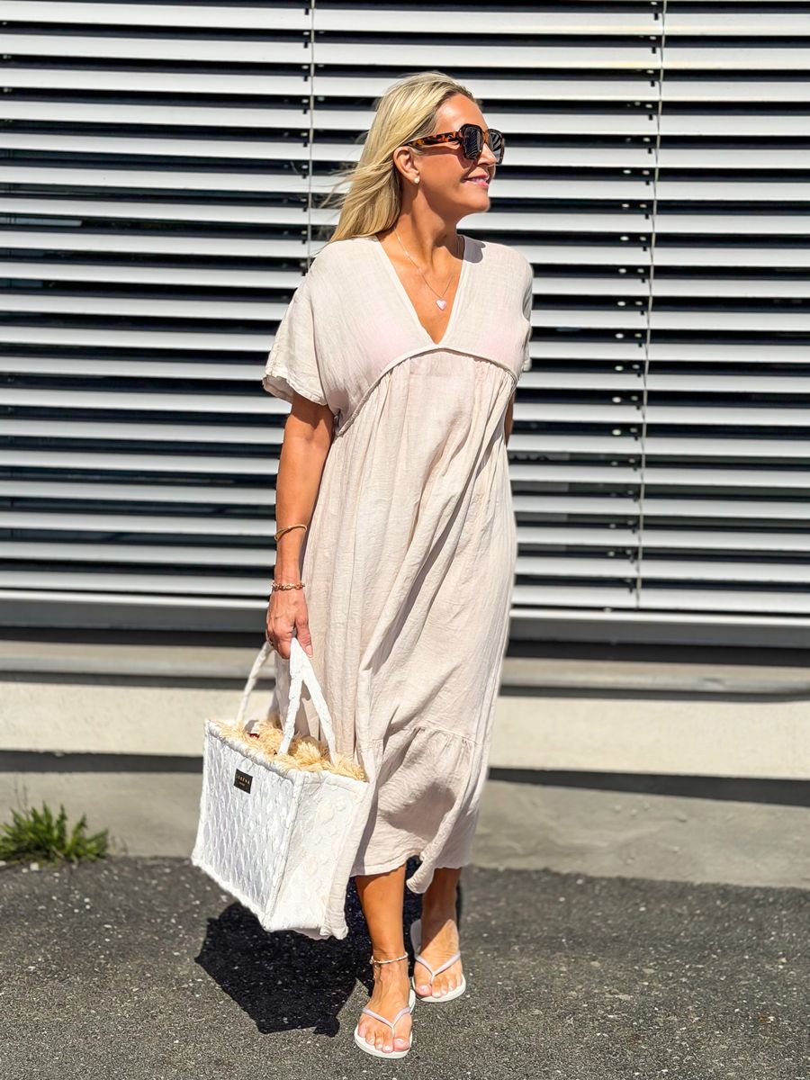 Romantic Linen Dress